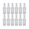 Carlisle FoodService Products Pourplus Store 'N Pour Complete Quart Set Neck, Container, And Cap for Bar, Kitchen, And Restaurant, Plastic, 32 Ounces, White, (Pack of 12)