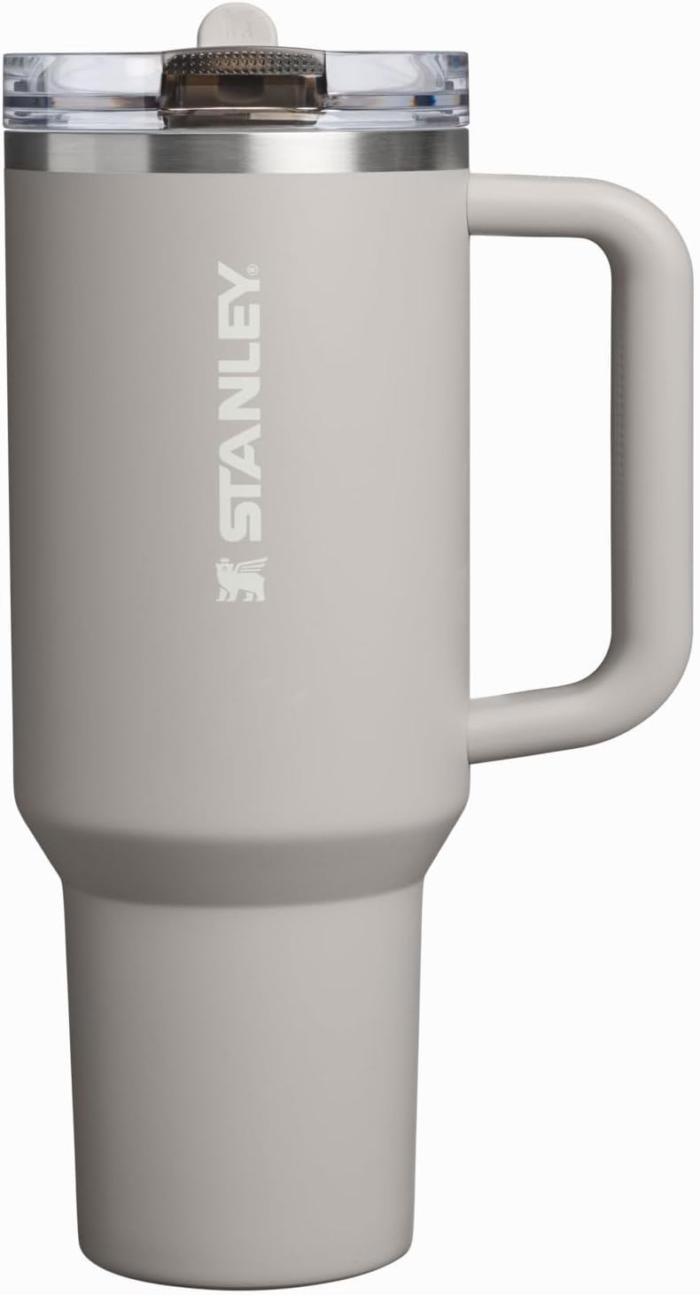 STANLEY Quencher ProTour Tumbler - Insulated Stainless Steel with Leakproof Lid & Built-In Straw | Cupholder Compatible
