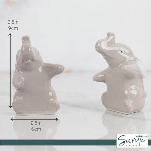 Hugging Elephants Salt and Pepper Shaker