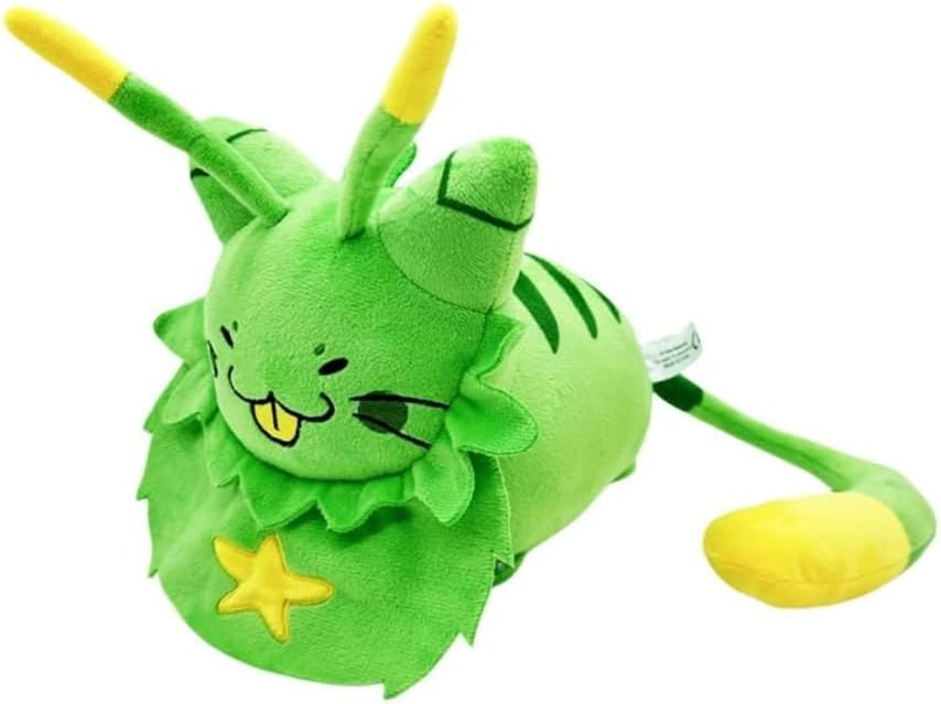 Regine Switzerland Gnarpy Plush Toy - Adorable Alien Cat Doll Gift for Fans | Soft Green Design