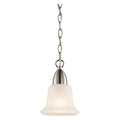 Kichler 42880NI Nicholson Mini Pendant 1-Light, Brushed Nickel