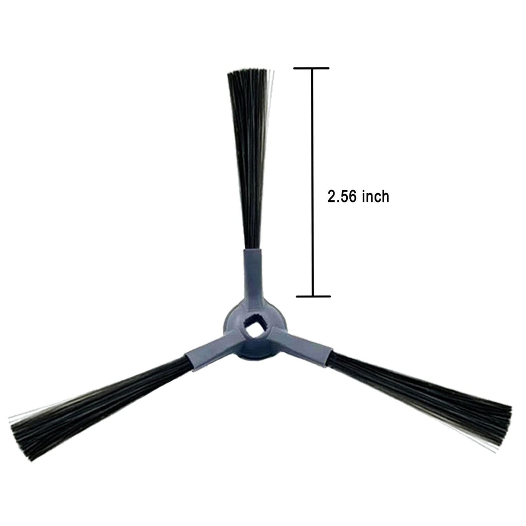 Upgraded Side Brushes Replacement for Shark IQ R101AE RV1001AE AV912S AV911S AV1010AE RV1000 AV970 AV993 AV1002AE Shark AI AV2501S AV2501AE RV2610WD RV2610WA RV2502AE RV2520AOUS Robot Vacuum Cleaner