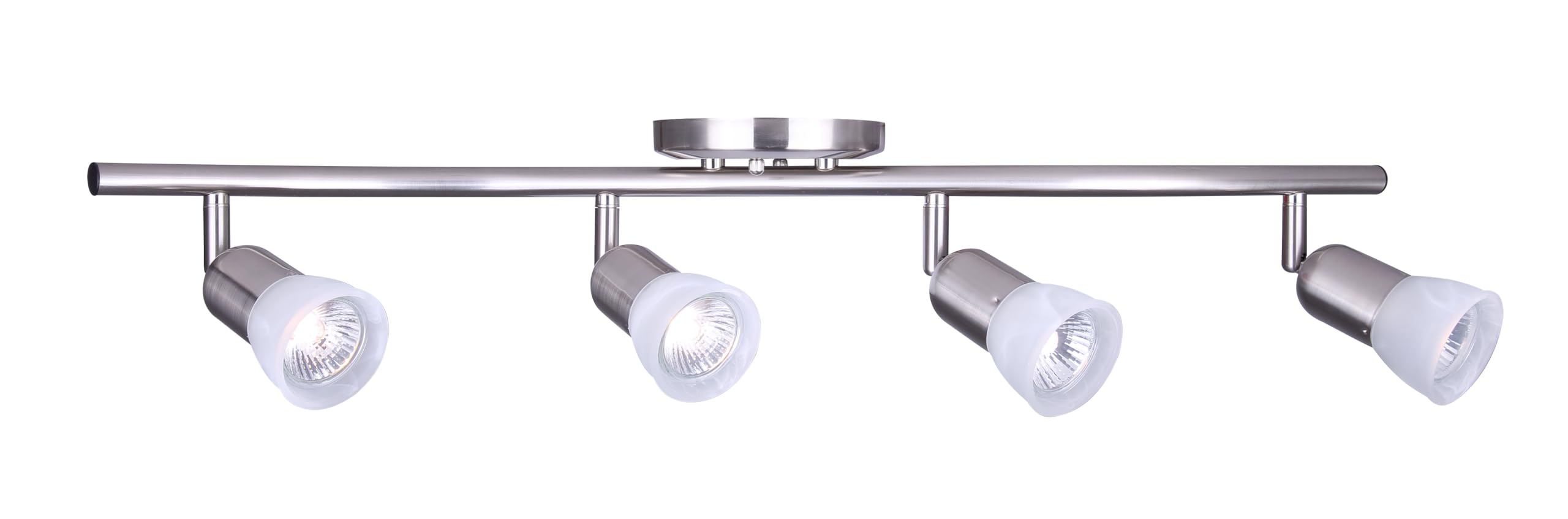 CANARM LTD. IT356A04BPT10 James 4 Bulb Track Light, Brushed Pewter
