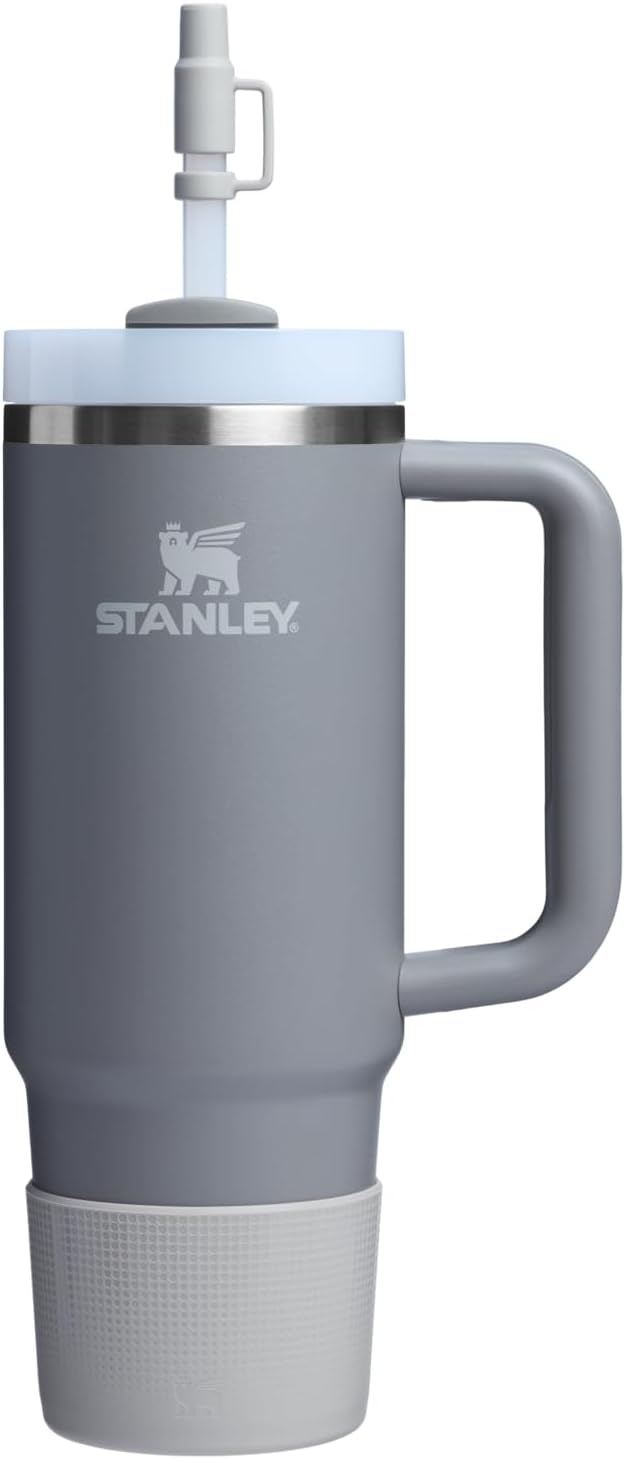 Stanley Quencher Boot and Straw Cover Cap - Anti-Slip Silicone Protector for Tumbler | BPA-Free Accessory Set