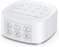 Sleepbox White Noise Sound Machine - 25 Soothing Sounds, 36 Volume Levels, Portable Design for Home & Travel
