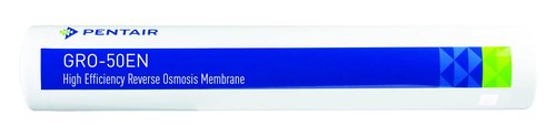 Pentair Pentek GRO-50EN High Efficiency Reverse Osmosis Membrane, TLC Encapsulated Replacement Membrane with Permeate Check Valve, 150 ML/Minute Drain Line Flow Control, 50 GPD Flow Rate