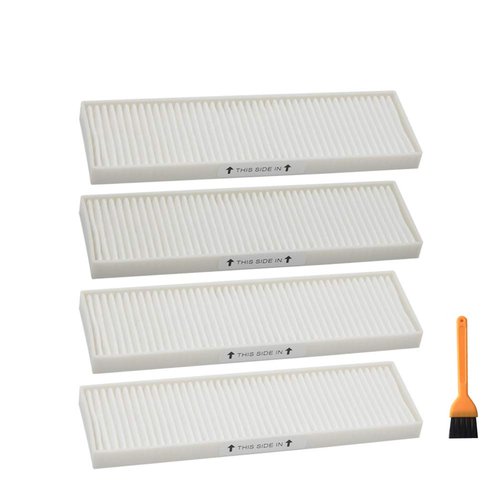 EZ SPARES 4Pcs Replacement For Bisel Style 7 9 16 HEPA Filter Kit Upright Vacuum Cleaner Post Motor Filter Part Replacement Attachment Numbers F921, 32076 Fits Vacuum 3595X, 35961, 6591