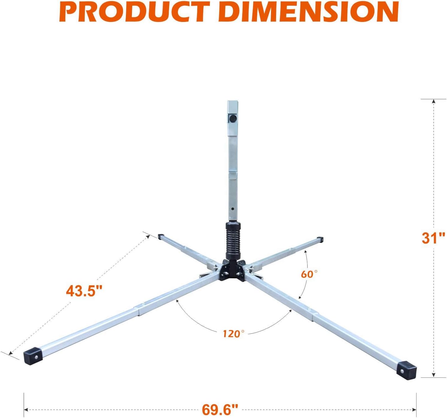 Roll Up Sign Stand - Portable & Durable Traffic Safety Display Holder | Easy Setup for Outdoor Use