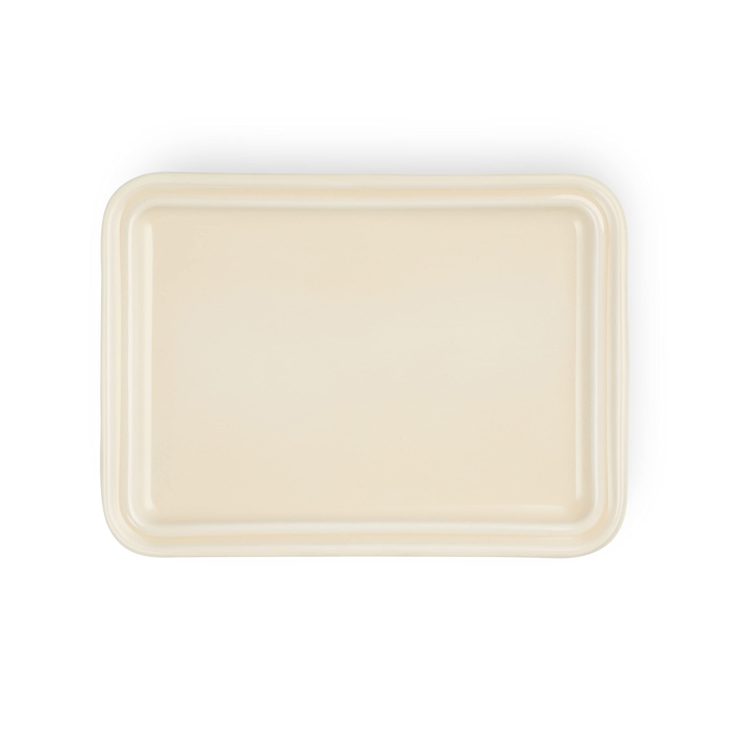 Le Creuset Stoneware Butter Dish, 900 g, 17 x 12.5 x 9 cm, Volcanic, 80837170900003