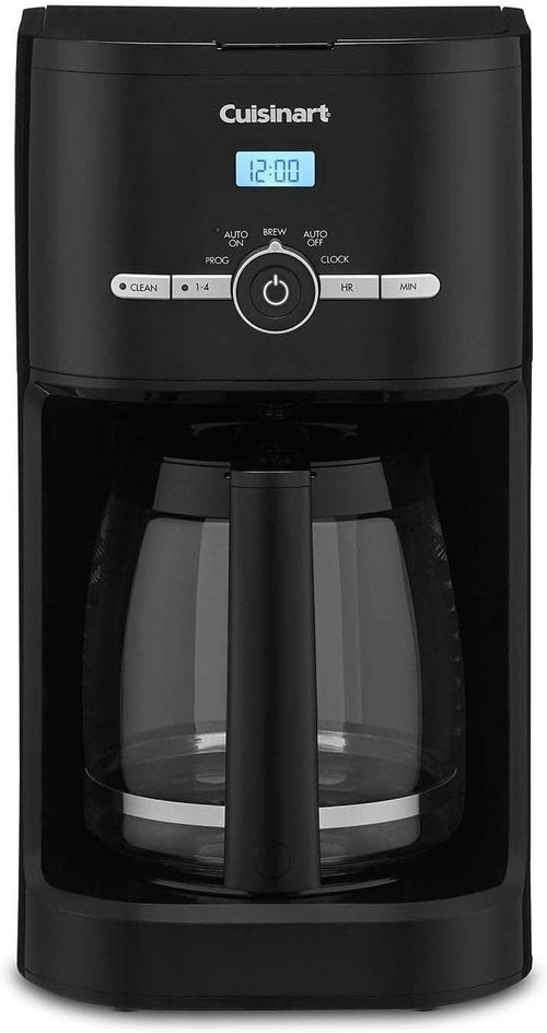 Cuisinart Classic 12-Cup Coffeemaker - Programmable Black Design for Fresh Brewed Coffee