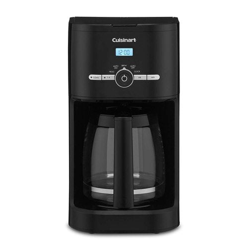 Cuisinart Classic 12-Cup Programmable Coffeemaker, Black, DCC-1120BKNAS