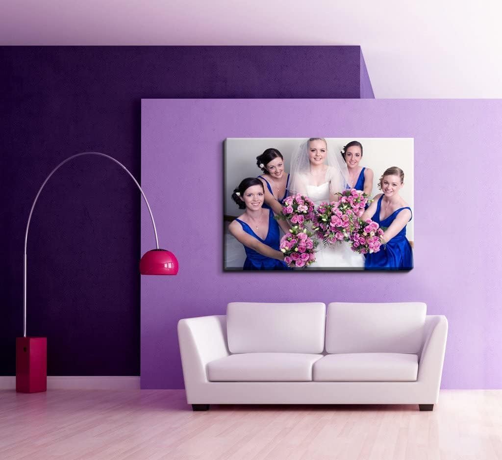 Your Image Canvas Art Print - Custom Photo to Canvas Wall Art | Framed for Bedroom, Office, Living Room (30"W x 40"H x 0.75"D)