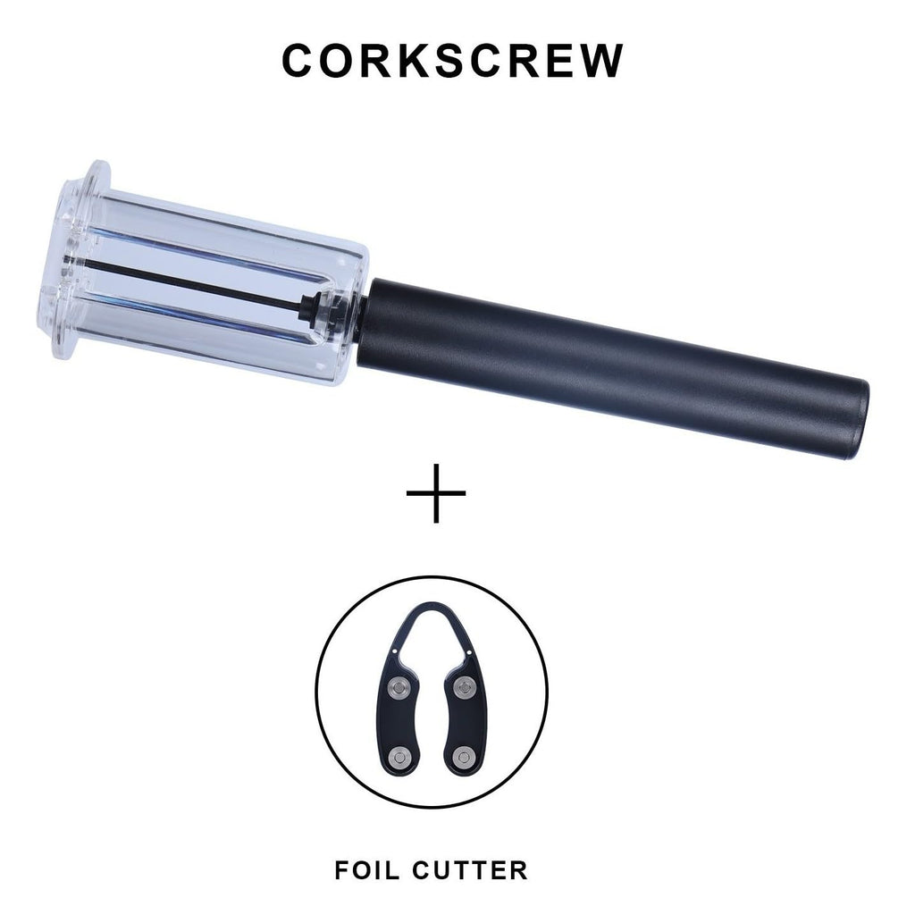 Wine Air Pressure Pump Bottle Opener Set,Simple Wine Pump Cork Remover Corkscrew,Efficient Corkscrew Bottle Opener,Easy Screw Out Tool, Perfect Wine Gift For Wine Lovers. (2)