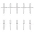 10 PCS Reusable Ice Pop Sticks – Compatible with 10-Cavity Miaowoof Popsicle Molds, Plastic Sticks for Homemade Popsicles, Food-Grade & BPA-Free