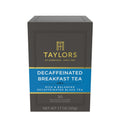 Taylors of Harrogate Decaffeinated Breakfast Black Tea - Rich & Balanced Flavor | 20 Individually Wrapped Bags