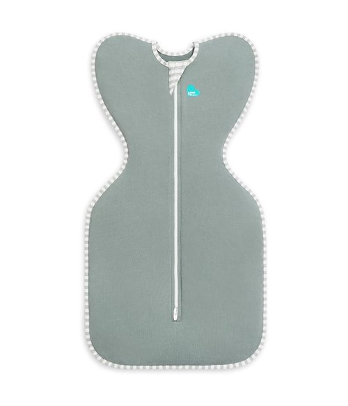 Love to Dream Swaddle UP - Baby Sleep Sack for Self-Soothing | 1.0 TOG, Deep Olive, Newborn 5-8.5 lbs