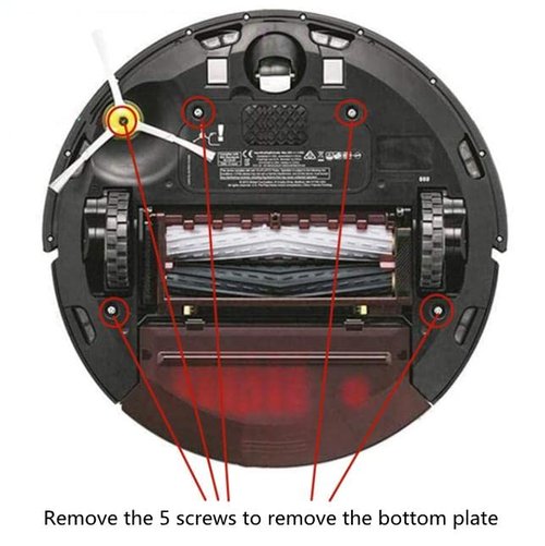 Kvatar 100% NEW! Enhanced Cleaning Head Module Replacement Compatible for IRobot Roomba 800 900 Series 860 880 980 Brush Assembly Parts Replacement (4419705)