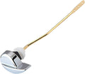 Toilet Handle Replacement Kit - Side Mount Flush Tank Lever Universal Brass Fit Most Toilets