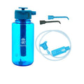 Lunatec® Mist, Shower and Hydration Spray Water Bottle Bundle. Includes BPA Free 1000ml Spray Bottle, Tube Extension, Bidet and Water Flosser Precision Tips.