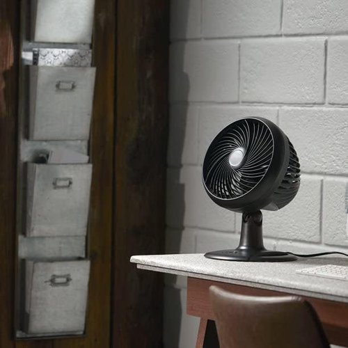 Honeywell TurboForce Table Fan - Oscillating 10 Inch with 3 Speed Settings - Black (Renewed)