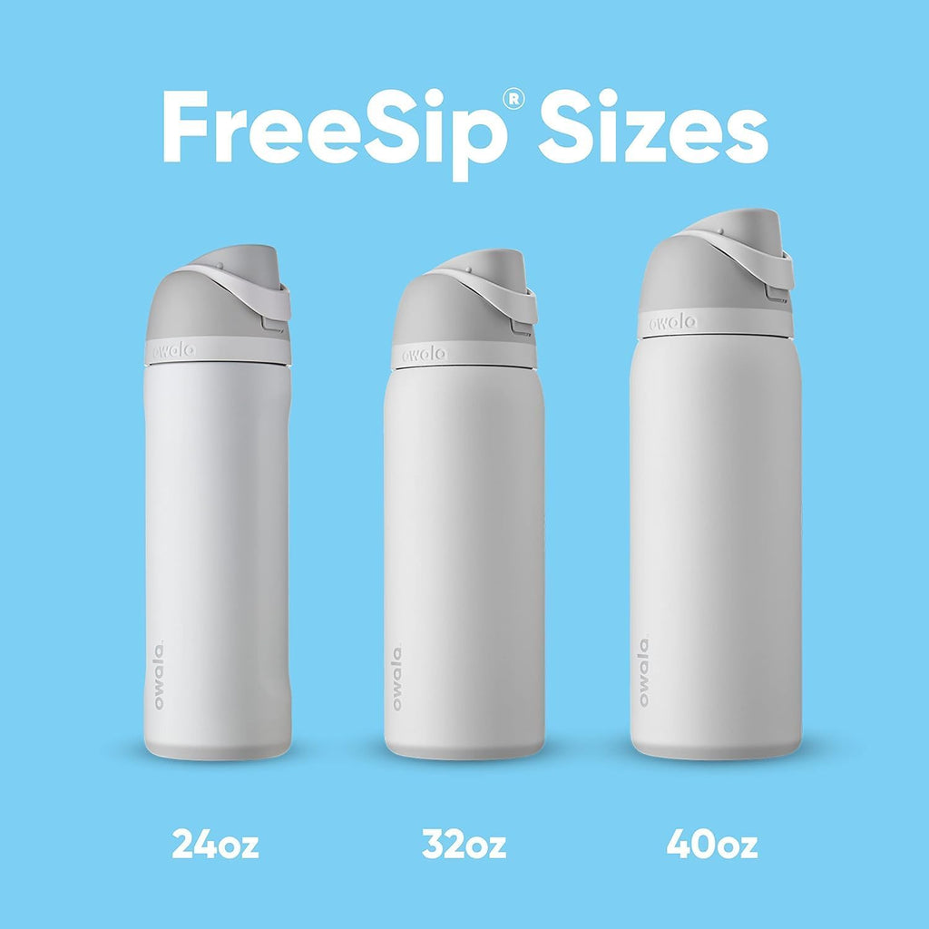 Owala FreeSip 24 oz Insulated Stainless Steel Water Bottle - BPA-Free with Straw for Sports & Travel | Surfs Edge