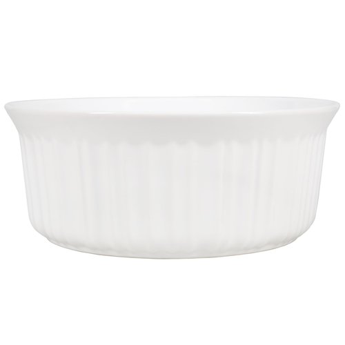 CorningWare FS5 1.5qt/1.4L Round French White Casserole Dish