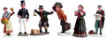 Lemax Christmas Village Townsfolk Figurines | Set of 6 Charming Holiday Decorations