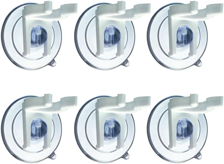 Skiennix 8Pcs LED Candle Light Holders - Strong Suction Cup Clips for Windows | Perfect for Home Parties & Christmas Decor