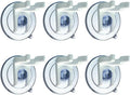 Skiennix 8Pcs LED Candle Light Holders - Strong Suction Cup Clips for Windows | Perfect for Home Parties & Christmas Decor