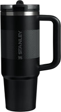 STANLEY Quencher ProTour 30 oz Tumbler - Leakproof Lid, Built-In Straw & Handle | Insulated, BPA-Free, Black Fade