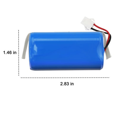 MULS 12.8V M210 Battery Replacement for Lefant M210 M210 Pro M210P M210B M213 M213S,OKP Life K2 Robot Vacuum Cleaner 2000mAh