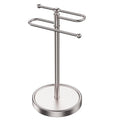 Hand Towel Holder, 304 Stainless Steel Heavy Duty S Shape Hand Towel Stand Free Standing Towel Bar for Bathroom Kitchen Countertop