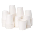 YEEHAW 3 oz 3000 Pack Disposable Paper Coffee Bathroom Cups, Small White Mouthwash Cup for Bathroom