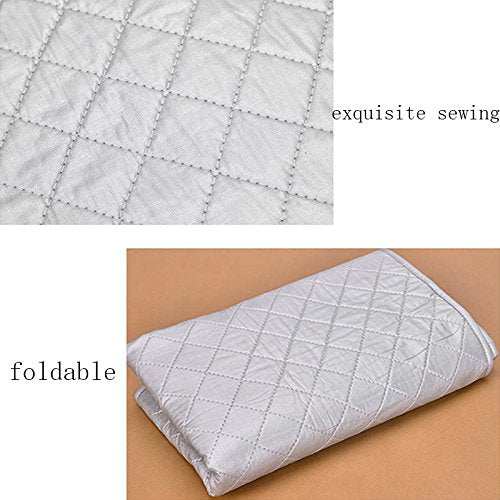 TINTON LIFE Foldable Ironing Mat Blanket Pad for Table Heat Resistant Double Sides(31.5" x 55.12")