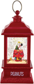 Skiennix 9-Inch Battery-Operated Musical Water Lantern | Peanuts Design for Festive Decor