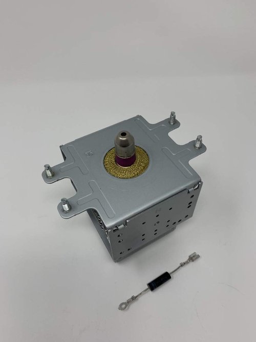 NEW Primeco WB27X10017, OM75P(10) Microwave Magnetron Compatible GE, made by OEM Parts Manufacturer 254542, AP2025937, WB27X10017, WB27X10370, WB27X10475, PS239126, 254542, AP2025937-2 Year Warranty