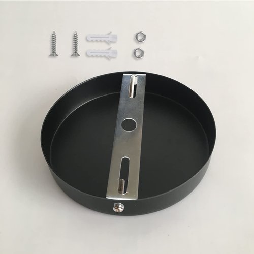 DVECUE 4Pieces Light Fixture Mounting Bracket for Ceiling Pendant Light Crossbar Kit Sconce Mounting Plate with Screws