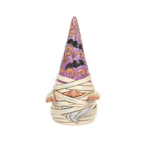 Enesco Jim Shore Heartwood Creek Mummy Gnome Figurine, 4.92 Inch, Multicolor