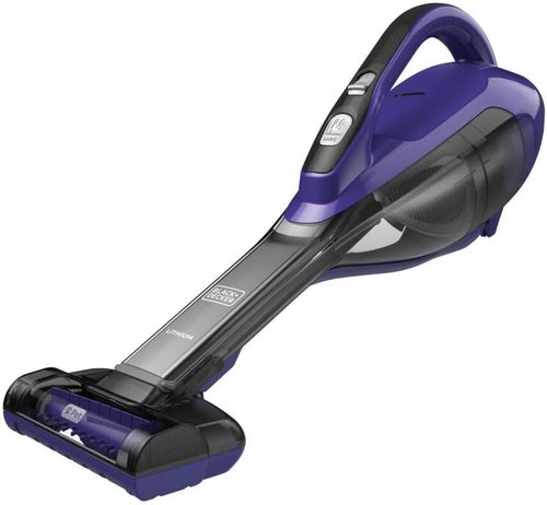 BLACK+DECKER AdvancedClean Cordless Pet Handheld Vacuum - Powerful Furbuster for Home & Car (HLVA325JP07)