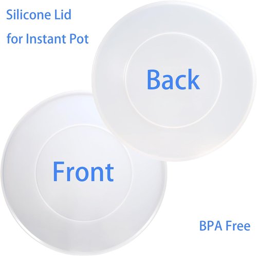 **Instant Pot Silicone Lid - Premium 9.8-Inch Reusable Cover for 5 & 6 Quart Inner Pots**