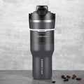 Skiennix 32 oz Stainless Steel Insulated Tumbler - 100% Leak-Proof | Stylish Travel Water Bottle with Handle & Straw