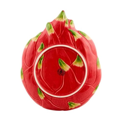 Vista Alegre Bordallo Pinheiro Tropical Fruits Dessert Plate Pitaya Dragon Fruit
