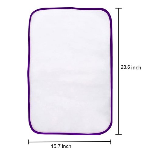 Wmzjnljy 4pcs 40 * 60cm Protective Ironing Scorch Mesh Cloth Heat Resistant Ironing Cloth Protective Insulation Pad for Easy Ironing and Protection(J31-4)