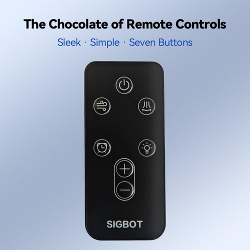 SIGBOT Fan for Bedroom with Remote,Ultra Quiet Desk Fan,with 3 Modes,8 Speeds,9-Hour Timer,10 inch,High-Velocity Air Circulator Fan,Oscillating Table Fan,Touch Control,for Home,Dorm,Clinic & Office