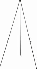 MasterVision Instant Easel - Lightweight Steel Design, 61.5" Height, Sleek Black Finish