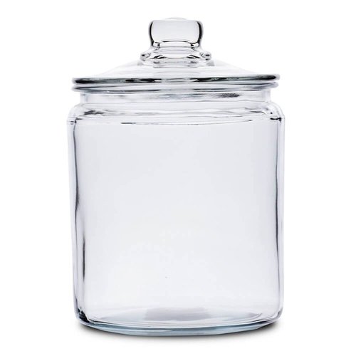 Anchor Hocking Heritage Hill Canister, Glass, 1/2-Gallon