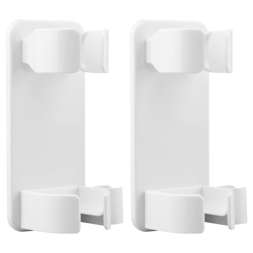 2Pack Curling Iron Holder Hot Tools Holder,Hair Dryer and Hair Tool Organizer Wall Mounted,Hairdressing Hanging Rack for Flat Irons,Curling Wands, Hair Straighteners,Combs