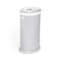 Ubbi Stainless Steel Diaper Pail - Odor Locking Design, No Special Bags Needed | Award-Winning Gray