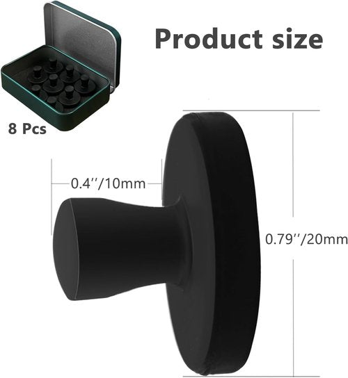**Air Fryer Magnets | Silicone Full Enclosed, 100% BPA Free & Waterproof - 8 Pack for Safe Cooking**
