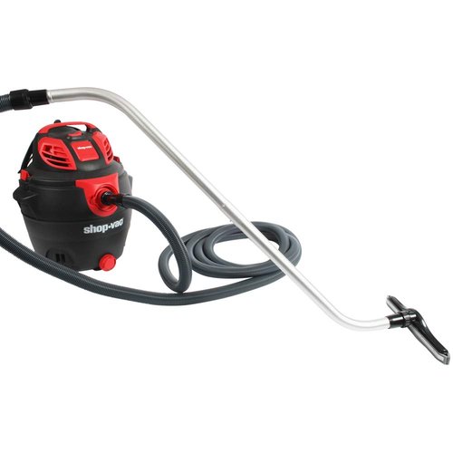 Cen-Tec Systems 94896 Wet/Dry Squeegee Vacuum Attachment with 1-Piece S-Wand, Aluminum